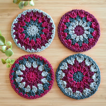 Lot de dessous de verre soleil au crochet - image 1