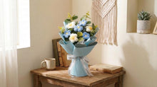 Bouquet de fleurs au crochet fait main - image 1