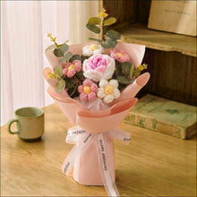 Bouquet de roses au crochet - image 1