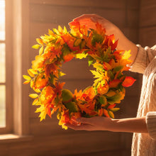 Couronne d'automne en feutrine - image 1