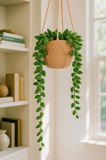 Suspension vigne verte au crochet - image 1