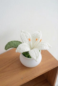 Pot de lys au crochet - image 2