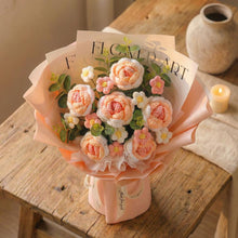 Bouquet de roses luxe au crochet - image 2