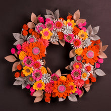 Couronne de fleurs sauvages en feutrine - image 2