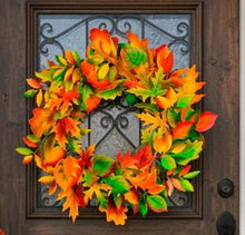 Couronne d'automne en feutrine - image 2