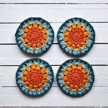 Lot de dessous de verre soleil au crochet - image 3