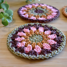 Lot de dessous de verre soleil au crochet - image 3