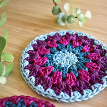 Lot de dessous de verre soleil au crochet - image 3