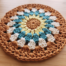 Lot de dessous de verre soleil au crochet - image 3