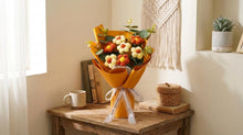 Bouquet de fleurs au crochet fait main - image 3