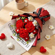 Bouquet romantique au crochet - image 3