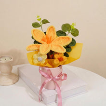 Arrangement de lys au crochet - image 3