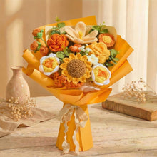 Bouquet prestige de fleurs au crochet - image 3