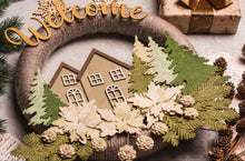 Couronne de Noel en feutrine - image 3