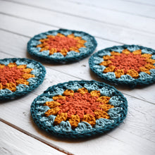 Lot de dessous de verre soleil au crochet - image 4
