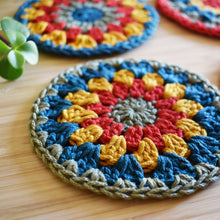 Lot de dessous de verre soleil au crochet - image 4