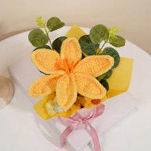 Arrangement de lys au crochet - image 4