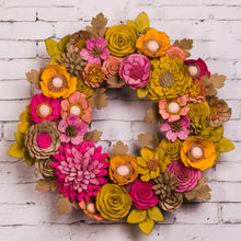Couronne de fleurs sauvages en feutrine - image 4