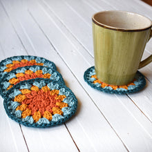 Lot de dessous de verre soleil au crochet - image 5