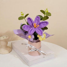 Arrangement de lys au crochet - image 5