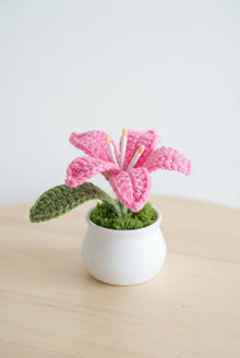 Pot de lys au crochet - image 5