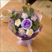 Bouquet de roses au crochet - image 5