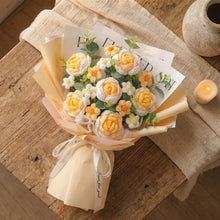 Bouquet de roses luxe au crochet - image 5
