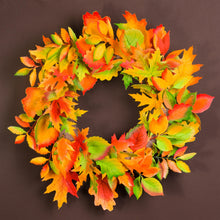 Couronne d'automne en feutrine - image 5