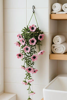 Suspension fleurie au crochet - image 5