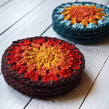 Lot de dessous de verre soleil au crochet - image 6