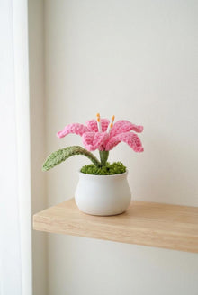 Pot de lys au crochet - image 6