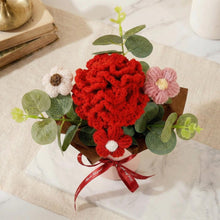 Bouquet d'oeillets en pot au crochet - image 6
