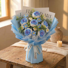 Bouquet de roses luxe au crochet - image 6