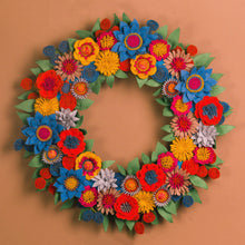 Couronne de fleurs sauvages en feutrine - image 6