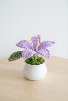 Pot de lys au crochet - image 7