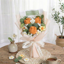 Bouquet de tulipes bleues au crochet - image 7