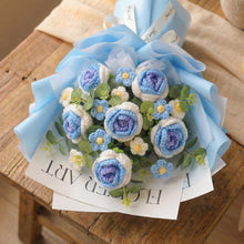 Bouquet de roses luxe au crochet - image 7