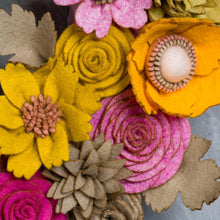 Couronne de fleurs sauvages en feutrine - image 7