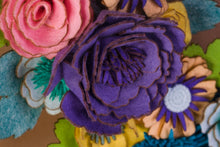 Couronne de fleurs sauvages en feutrine - image 7