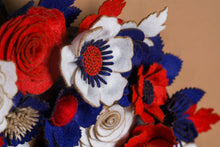 Couronne patriotique rouge, blanc et bleu - image 7