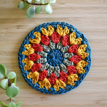 Lot de dessous de verre soleil au crochet - image 8
