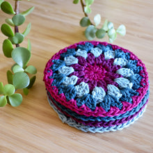 Lot de dessous de verre soleil au crochet - image 8