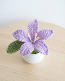 Pot de lys au crochet - image 8