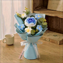 Bouquet de roses au crochet - image 8