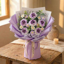 Bouquet de roses luxe au crochet - image 8