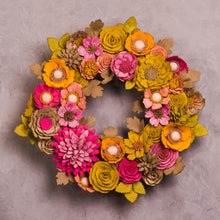 Couronne de fleurs sauvages en feutrine - image 8