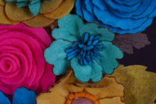 Couronne florale rustique en feutrine - image 8