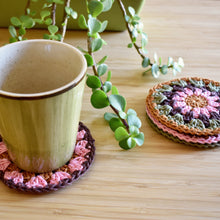 Lot de dessous de verre soleil au crochet - image 9