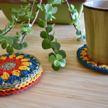 Lot de dessous de verre soleil au crochet - image 9