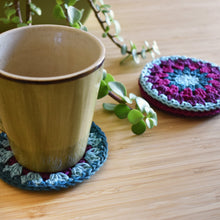 Lot de dessous de verre soleil au crochet - image 9